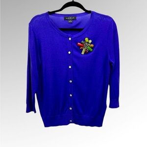August silk sweater.